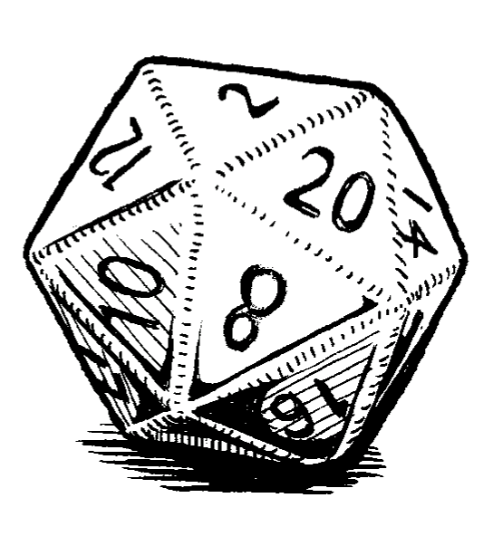 20-sided die