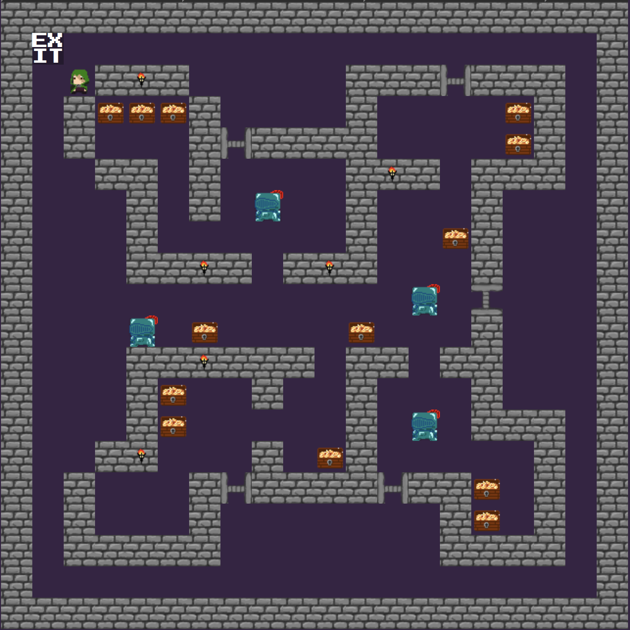 Heist game illustration